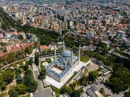 namazgah moské i tirana, albania förbi Drönare foto