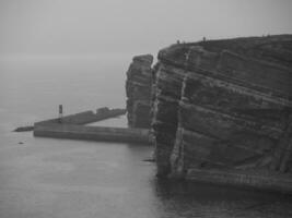 de tysk ö av helgoland foto