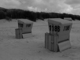 langeoog island i tyskland foto