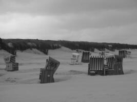 langeoog island i tyskland foto