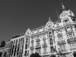 staden madrid i spanien foto