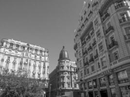 madrid stad i spanien foto