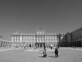 madrid stad i spanien foto