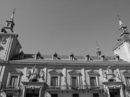 madrid stad i spanien foto