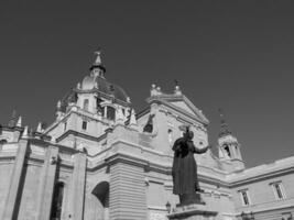 madrid stad i spanien foto