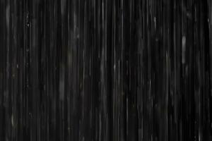 regn på svart. abstrakt bakgrund. foto