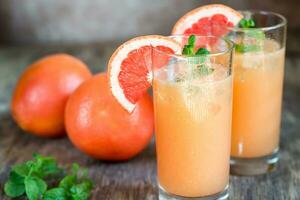 grapefrukt och tequila paloma cocktail foto