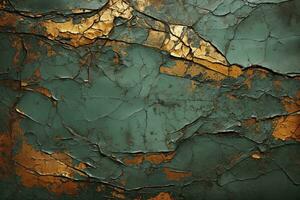 grunge rustik metall bakgrund, skapas med generativ ai foto