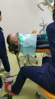 en barns dental foto