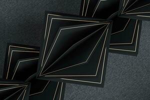 geometrisk bakgrund med kubisk papper rutor, 3d tolkning. foto