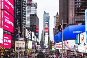 Times Square i New York, 2017 foto