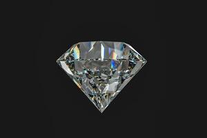 lyx diamant pärla, 3d tolkning foto