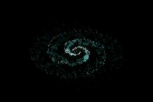 3d tolkning, de magnifik spiral nebulosa. de universum bakgrund. foto