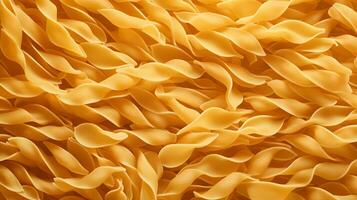 olika typer och former av italiensk pasta foto