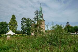 de gammal slott av rasefeld i Tyskland foto