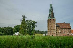 de gammal slott av rasefeld i Tyskland foto