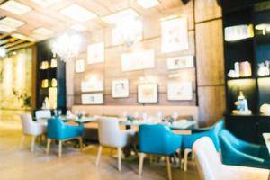 abstrakt oskärpa restaurang foto