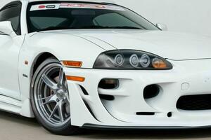 sport bil Toyota supra jdm. proffs Foto