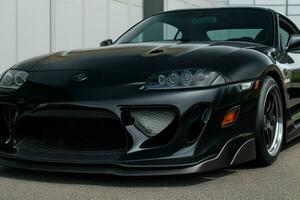 sport bil Toyota supra jdm. proffs Foto