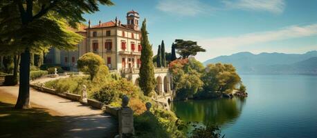 villa norella i cadenabbia Italien i september 2008 foto