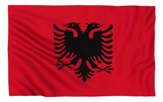 Albaniens flagga foto