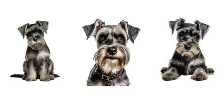 ras miniatyr- schnauzer djur- foto