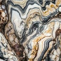 närbild av en unik marmor textur generativ ai foto