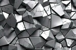 voronoi block mönster textur bakgrund generativ ai foto