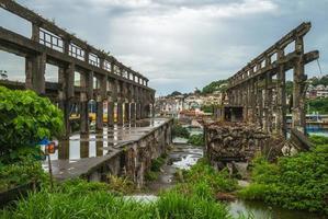 varv ruin vid keelung, taiwan foto