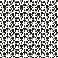 svart prickar mönster på vit bakgrund ramdon storlek foto