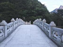 stenbron i Seoraksan nationalpark. Sydkorea foto