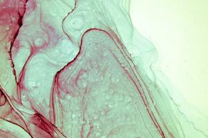 bläck färger är otroligt ljus, lysande, genomskinlig, fritt flödande, och torr snabbt. abstrakt konstverk. trendig tapet. naturlig mönster, lyx. konst för din design projekt. transparent kreativitet. foto