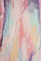 fragment av flerfärgad textur målning. abstrakt konst bakgrund. olja på duk. grov penseldrag av måla. närbild av en målning förbi olja och palett kniv. högstrukturerad, hög kvalitet detaljer. foto
