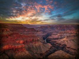 pima punkt, stor kanjon nationell parkera, arizona foto