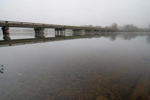 höst i dixie på Catawba River Gastonia North Carolina foto