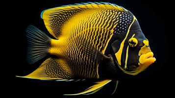 vilda djur och växter fotografi av Foto av angelfish. generativ ai