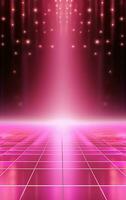 ai generativ bakgrund med belysning av rosa spotlights för flygblad realistisk bild, ultra hd, hög design foto