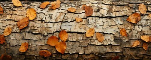 stänga upp se av olika bark mönster i en tjock skog foto