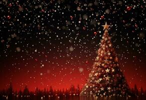 ai generativ jul bakgrund med negativ Plats realistisk bild ultra hd hög design mycket detaljerad foto
