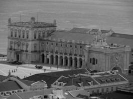 de stad av lissabon i portugal foto