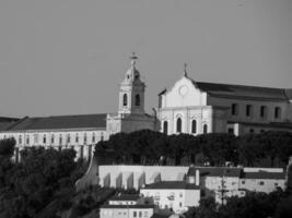 de stad av lissabon i portugal foto