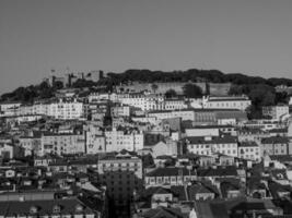 de stad av lissabon i portugal foto