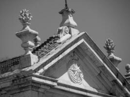 de stad av lissabon i portugal foto