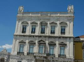 Lissabon stad i portugal foto