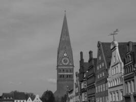 de stad av luneburg i Tyskland foto
