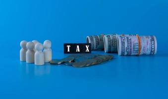 skattesänkning minska betalningskonceptet