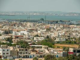 de stad av tunis foto