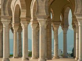 de stad av tunis i afrika foto