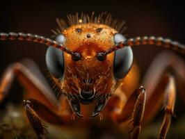 myra porträtt skapas med generativ ai teknologi foto