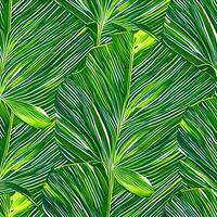 bakgrund av grön groblad löv. bakgrund textur mönster. de bild var skapas använder sig av generativ ai. foto